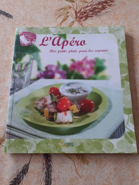 Livre l'apéro " mes petits plats pour mes copains"