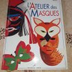 Livre l'atelier des masques