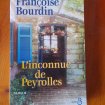 Livre l'inconnue de peyrolles - francoise bourdin