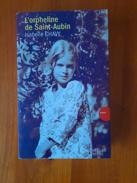 Livre l' orpheline de saint aubin - isabelle chavy