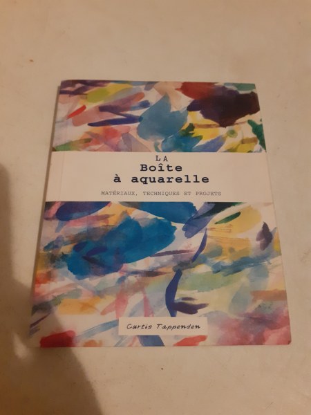 Livre la boite à aquarelle