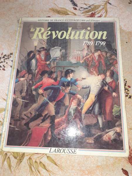 Livre la r&eacute;volution 1789/1799