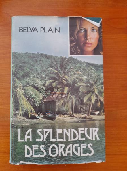 Livre " la splendeur des orages " belva plain