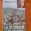 Livre " la splendeur des orages " belva plain