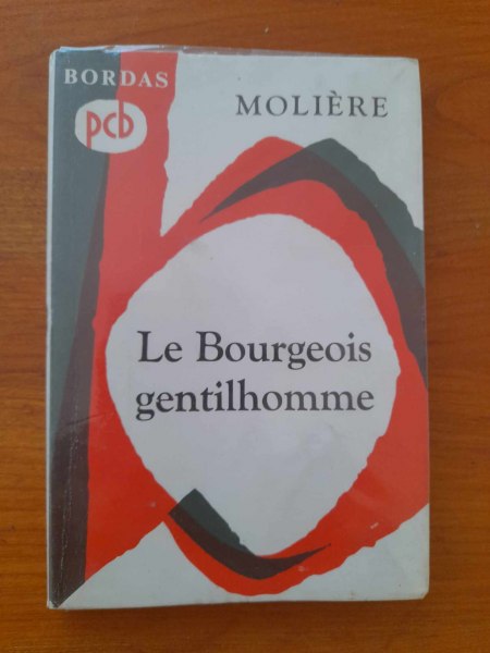 Livre   le bourgeois gentilhomme - moli&egrave;re