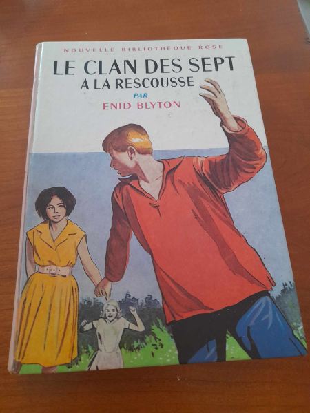 Livre   le clan des sept- enid blyton - n&deg;73