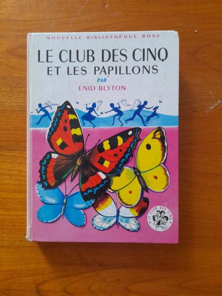Livre   le club des cinq et les papillons - enid b