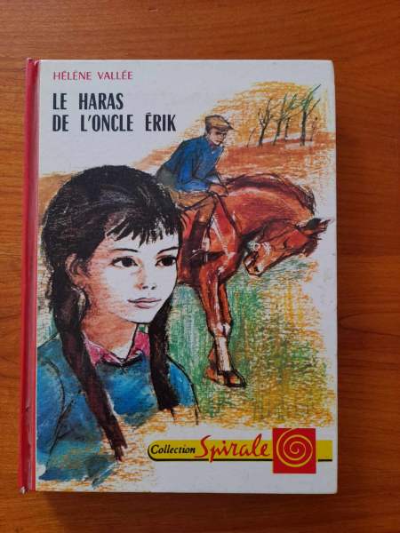 Livre  le haras de l' oncle erik- hélene vallée-
