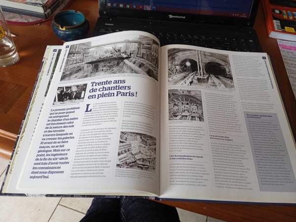 Vente Livre " le m&eacute;tro parisien 1900-1945 "