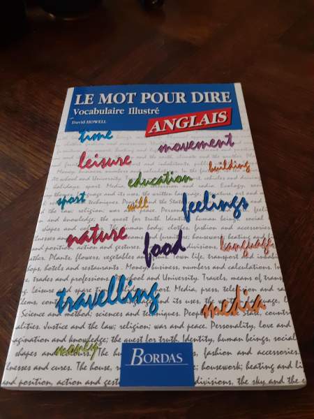 Livre   le mot pour dire anglais "