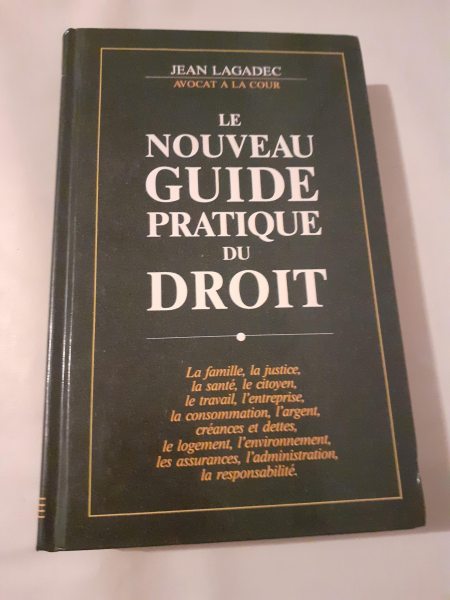 Livre  " le nouveau guide pratique du droit "