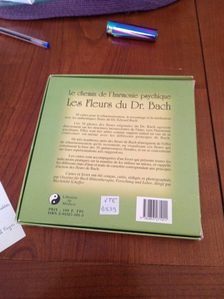 Livre " les fleurs du dr. bach " pas cher