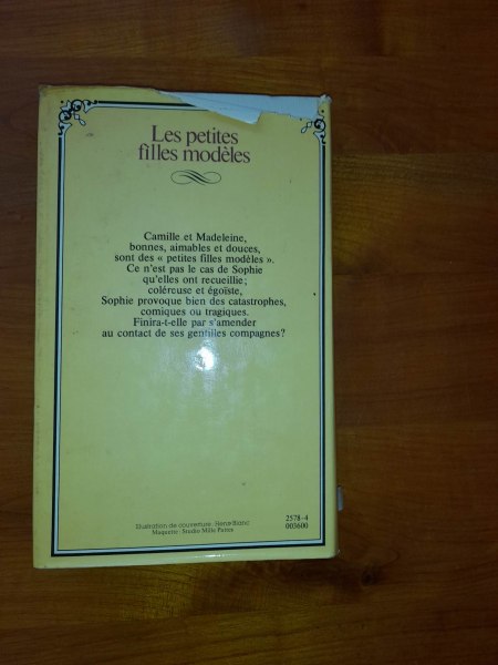 Livre les petites filles modèles - comtesse de seg pas cher