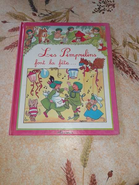 Livre les pimprelins font la f&ecirc;te...