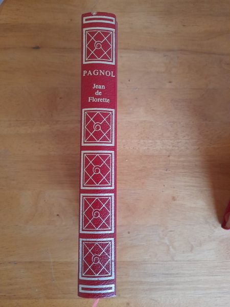 Livre marcel pagnol " jean de florette "