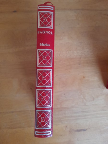 Livre marcel pagnol " marius "