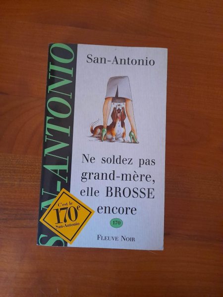 Livre ne soldez pas grand- mère , elle brosse enco