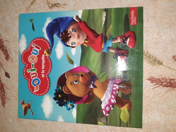 Livre oui oui et la temp&eacute;te