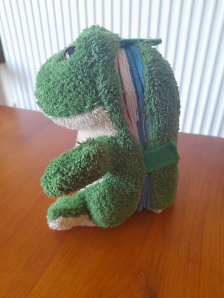 Livre peluche histoire " sidonie la grenouille " pas cher