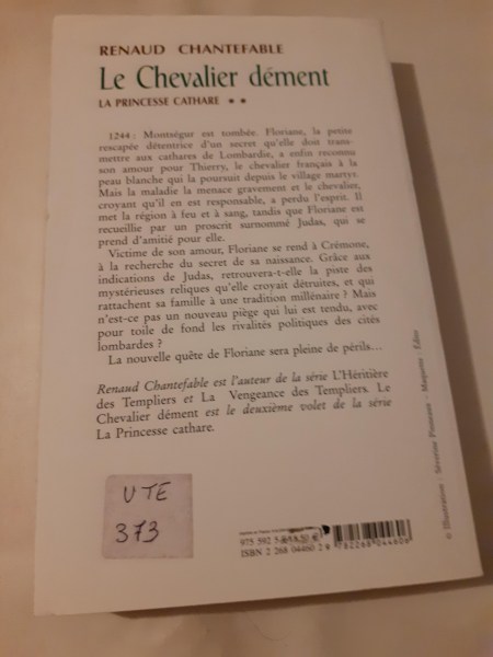 Vente Livre renaud chantefable"