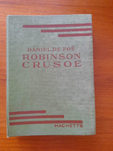 Livre robinson cruso&eacute;  - daniel de foe