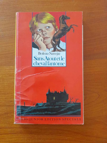 Livre  sans atout et le cheval fantome - boileau n