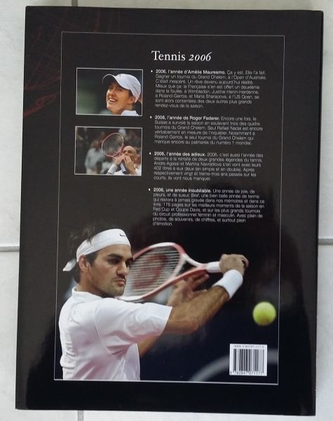 Livre - tennis 2006 - neuf pas cher