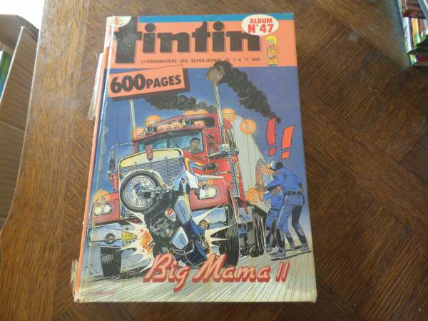 Livre tintin album 47 - du n&deg; 465 au n&deg; 474