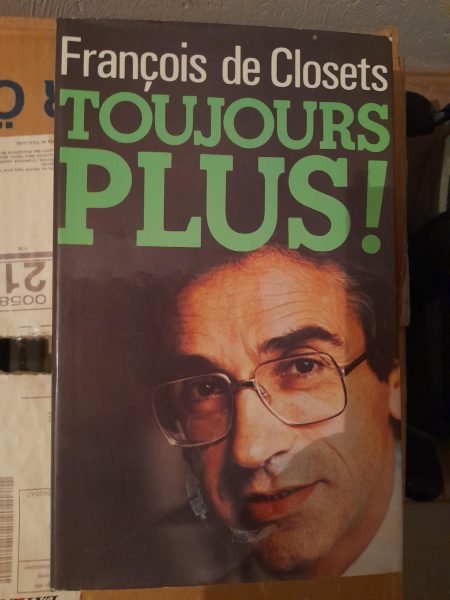 Livre " toujours plus " fran&ccedil;ois de closets