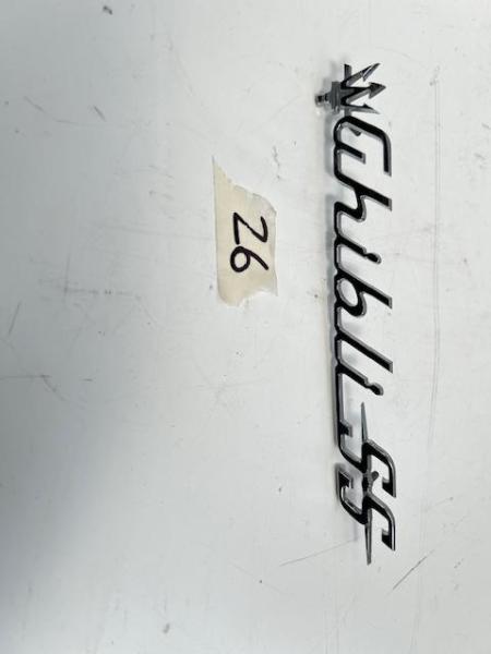 Vente Logo maserati ghibli ss