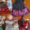 Lot 10 petites poupées de collections pas cher
