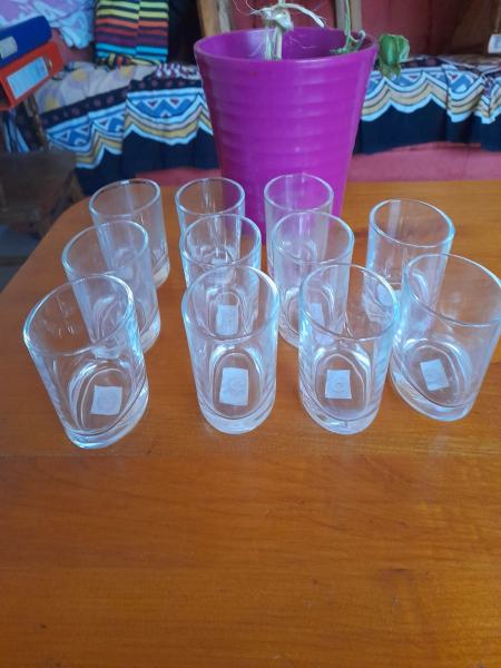 Vente Lot 11 petites verrines en verres forme oval