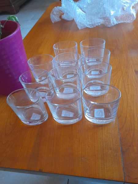 Annonce Lot 11 petites verrines en verres forme oval