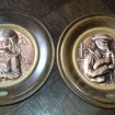 Lot 2 assiettes décoratives