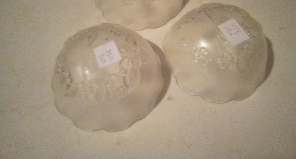 Vente Lot 2 coupelles &agrave; glace en verre