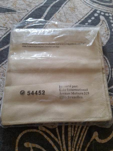 Lot 2 housses de coussin unies beige &agrave; personnalis pas cher