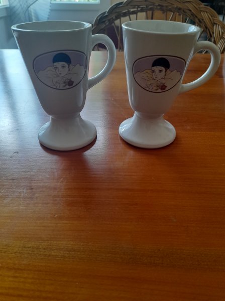 Lot 2 mazagrans pierrot