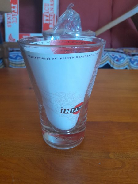 Lot 2 verres publicitaire martini pas cher