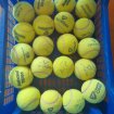 Lot 20 balles de tennis divers marques