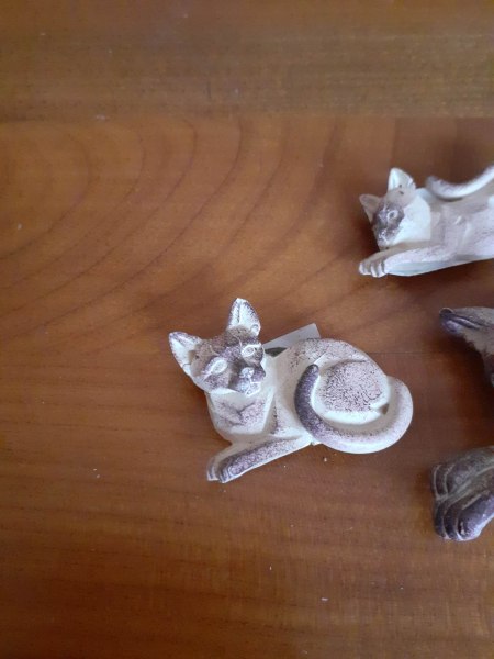 Lot 3 aimants " chat " - r&eacute;fr&eacute;girateur , tableaux pas cher