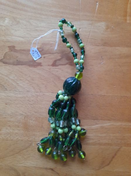 Annonce Lot 3 embrasses &agrave; rideau en perle