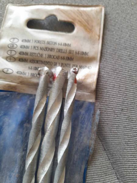 Annonce Lot 3 forets - m&egrave;ches &agrave; beton 400 mm