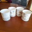 Annonce Lot 4 mugs en porcelaine easy life porcelaine
