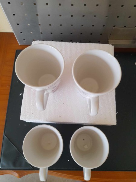 Vente Lot 4 mugs hiboux - françoise saget