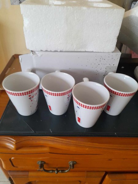 Vente Lot 4 mugs paris délices - françoise saget