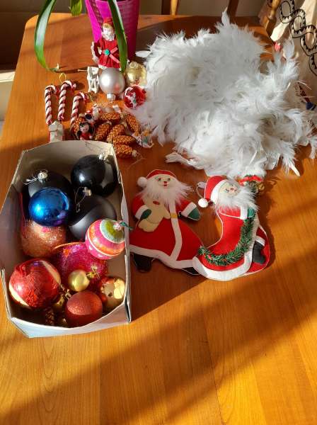 Lot 40 pièces de  décoration de noël pas cher