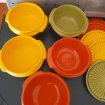 Annonce Lot 5 bols boites tupperware -divers couleurs