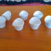 Annonce Lot 5 ramequins - bols à sauce céramique blanc