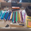 Lot 51  fournitures de bureau , école - stylos occasion