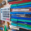 Lot 55 fournitures de bureau , école - stylos occasion